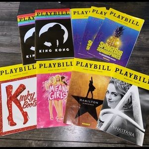 three playbills for @emilyberger643